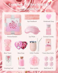 Belloxis kit relajación rosas ideal para rituales de spa
