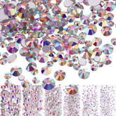 Bememo cristales AB 1.6 mm para bordados y decoración elegante.
