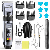 Benbodes hair clippers with LED display show battery status for easy cordless grooming.