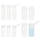 BENECREAT travel bottles 30ml flip cap for leak-proof, mess-free packing.