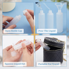 BENECREAT travel size makeup container shown for cosmetics on the go