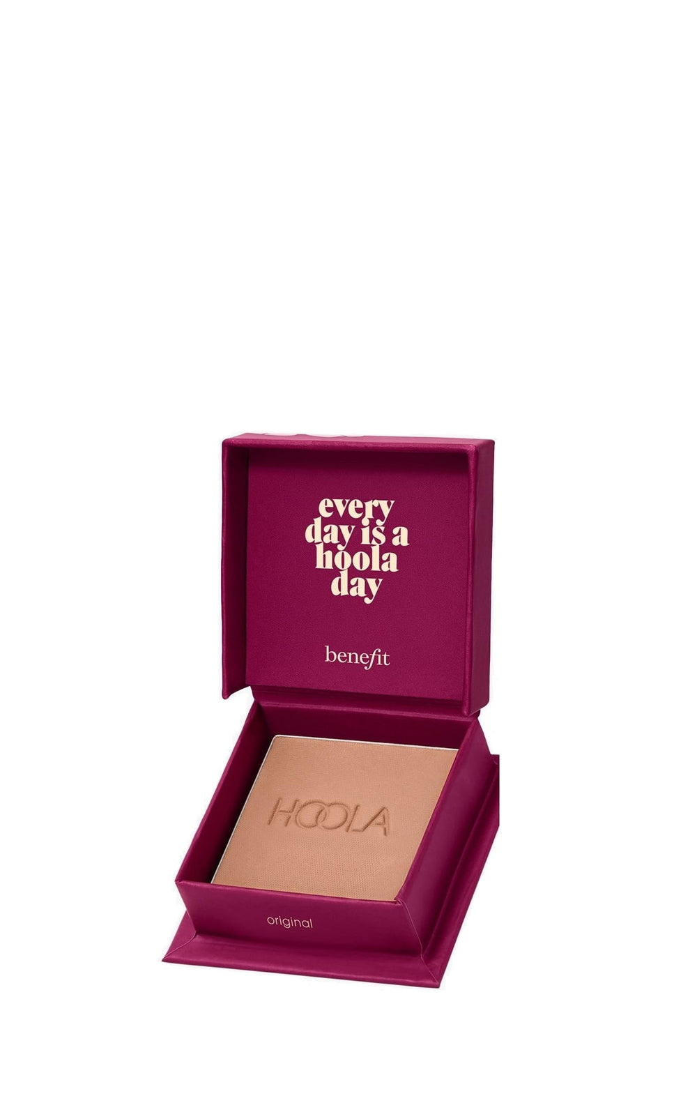 Benefit Hoola Mini bronceador mate, compacto para un aspecto natural.