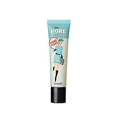 Benefit The Porefessional primer close-up highlights a smooth, airbrushed appearance.