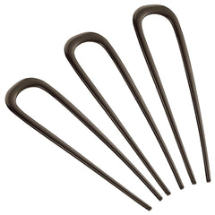 BEoffer French hair pin 3pcs packaging highlights sleek metal design for secure all-day hold