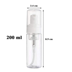 Beoncall foam pump spray nozzle closeup demonstrates leakproof design and fine mist.