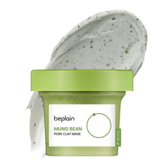 Beplain mascarilla de frijol mung, envase de 120 ml para limpieza suave.