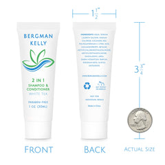 BERGMAN KELLY 100-pack bulk packaging for hospitality inventories