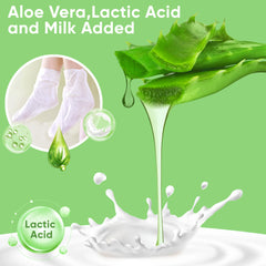Mascarilla de aloe Berlaney para pies: piel hidratada y cómoda.
