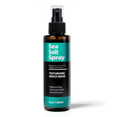 Berlaney Spray Sal Marina muestra textura playa en cabello natural