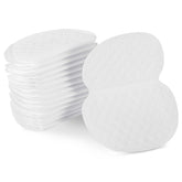 Besarme: almohadillas para axila en paquete frontal, protección discreta para todo el día.