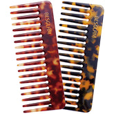 Besglam wide tooth comb tortoise pattern detangling thick curls with ease