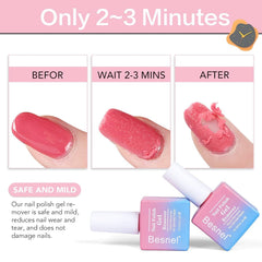 BESNEL nail file grit set two pieces for smoothing