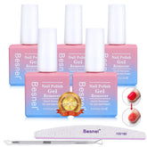 BESNEL quitaesmalte gel 5 pack para uso en casa