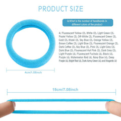 Bessrung hair ties suitable for thick or thin hair and various lengths.