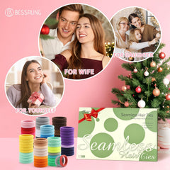 Bessrung soft cotton-elastic hair ties feel gentle on hair.