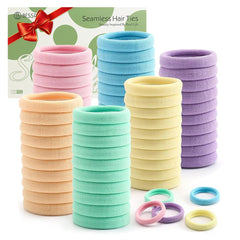 Bessrung thick seamless spring hair ties pack shown for daily outfits