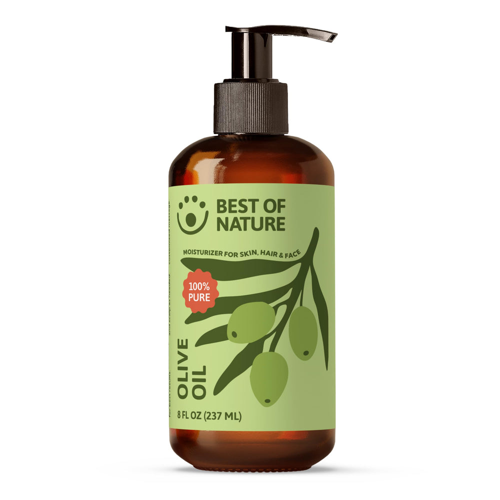 Best of Nature Aceite de Oliva Puro botella para masaje suave y nutritivo