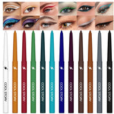 BestLand 12 Colors Shimmer Eyeliner Set packaging showing colorful palette