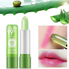 BestLand color-changing lipstick texture closeup highlights mood-triggered shade shift and smooth finish.