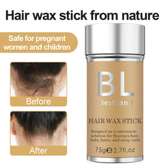 BestLand Hair Wax Stick cabellos pequeños ordenados con precisión.