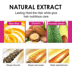 BestLand Hair Wax Stick acabado liso sin residuos para peinados limpios.