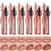 BestLand set de 12 labiales mate con perfiladores para un acabado profesional.