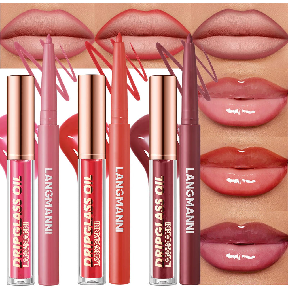 BestLand labios hidratantes con aceites para brillo ligero y suave