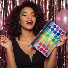 BestLand sombras mate y brillante con arcoíris para maquillajes versátiles.