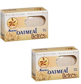 Betres Avena Oatmeal Bar Soap 2-pack front view for gentle cleansing on sensitive skin