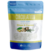 Better Bath Better Body Circulation Foot Soak in a BPA-free pouch for spa-like foot rejuvenation