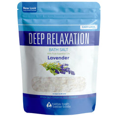 Better Bath Better Body sal de baño con lavanda para relajación nocturna.