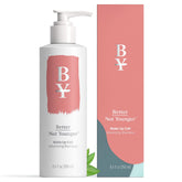 Better Not Younger Wake Up Call bottle closeup; volumizing shampoo for fuller hair