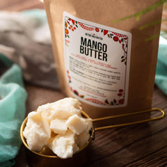 Better Shea Butter mango butter texture closeup shows creamy formula