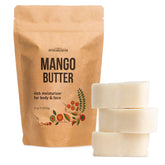 Better Shea Butter Raw Mango Butter Block 8oz nourishes dry skin and hair