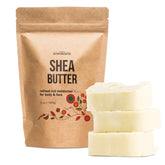 Better Shea Butter refined unscented bar front, ideal for daily skin hydration