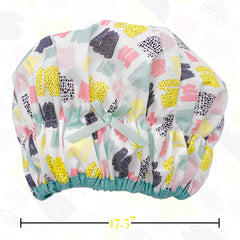 Betty Dain night-use cap demonstrates versatile protection while sleeping.