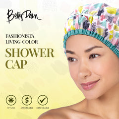 Betty Dain PEVA lining closeup highlights waterproof protection for wet environments.