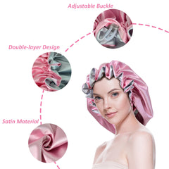 Beutyme bonete satén ajuste amplio garantiza comodidad para todo tipo de cabello.