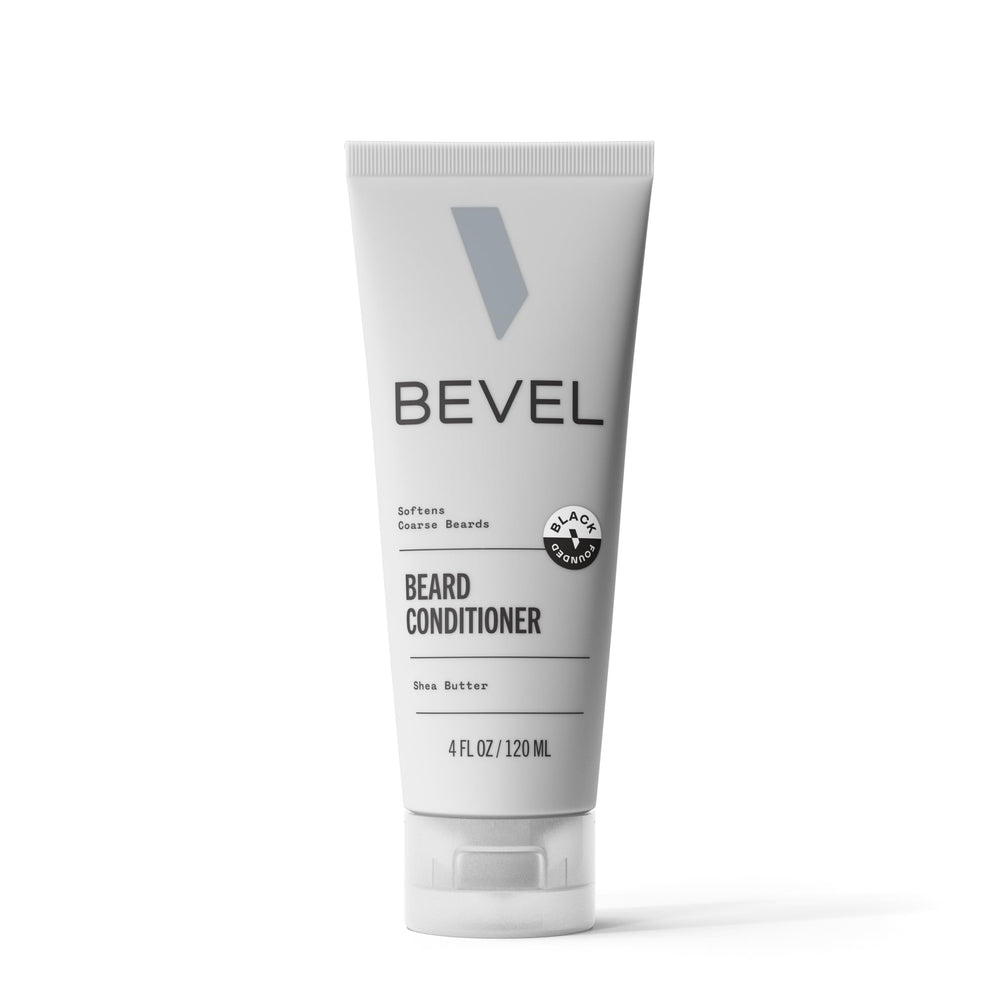 Bevel Beard Conditioner bottle pour shows easy application and daily hydration for a softer beard