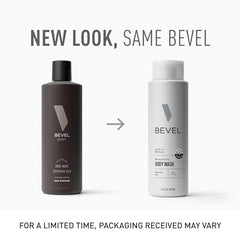 Bevel botella 16 onzas para hombre: duradera para la rutina diaria de ducha.