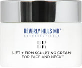 Beverly Hills MD Lift + Firm Cream jar closeup for a firmer-looking complexion