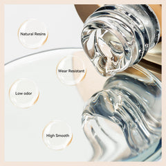 Bevimee water drop gel nail polish for clear sculpting and elegance