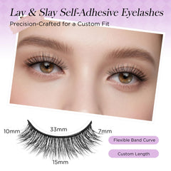 BEYELIAN faux mink lashes feature soft fibers and a light, comfortable feel all day