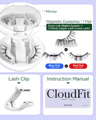 BEYELIAN soft magnetic lash band contours the lash line for comfort