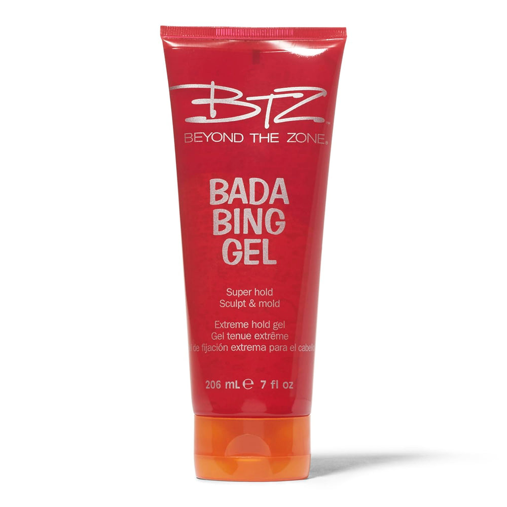 Gel Beyond the Zone Bada Bing en envase de 7oz para fijación duradera.