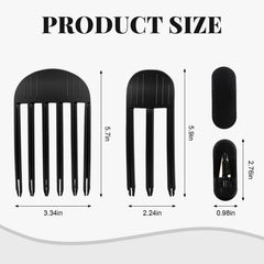 BEYONGME clips volumen cabello rizado para un look definido y duradero.