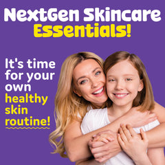 BeYOUtiful moisturizer shown in a kid skincare routine for mornings.
