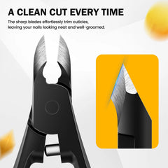BEZOX closeup-cuticle-scissors showcases durable blades for stubborn cuticles.