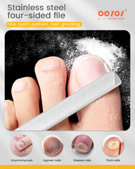 BEZOX dual-ended lifter lifts and cleans under nails for easy maintenance.