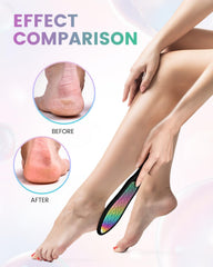 BEZOX fine surface smooths feet for a soft finish